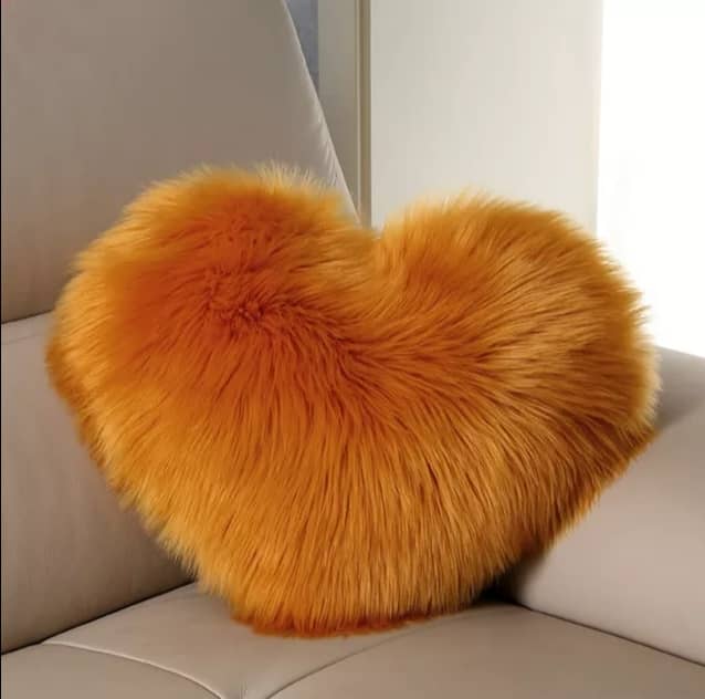 Unique Fur Throw Pillow 20 x 20 HOG-Home Office Garden online marketplace