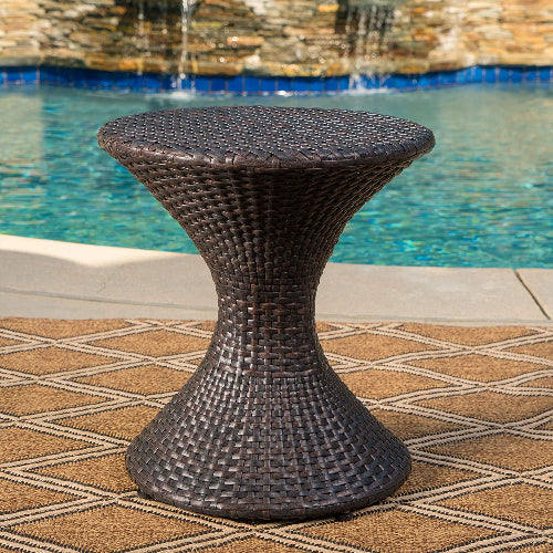 Wicker Hourglass Side Table. @HOG - Home Office Garden Online Marketplace