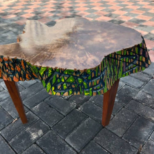 Wooden Slab Coffee Table @HOG - Home Office Garden Online Marketplace