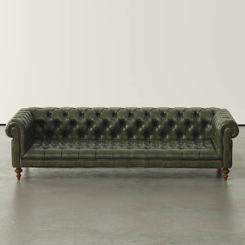 Cameron Leather Sofa @ Hog Furniture