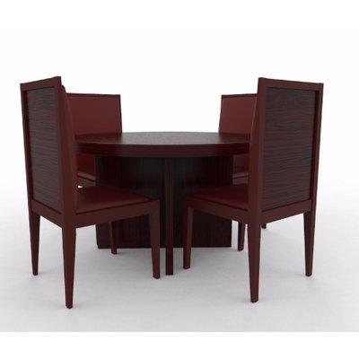 Aden Series - 4-Seaters Dining Set Red-Brown Home Office Garden | HOG-HomeOfficeGarden | online marketplace