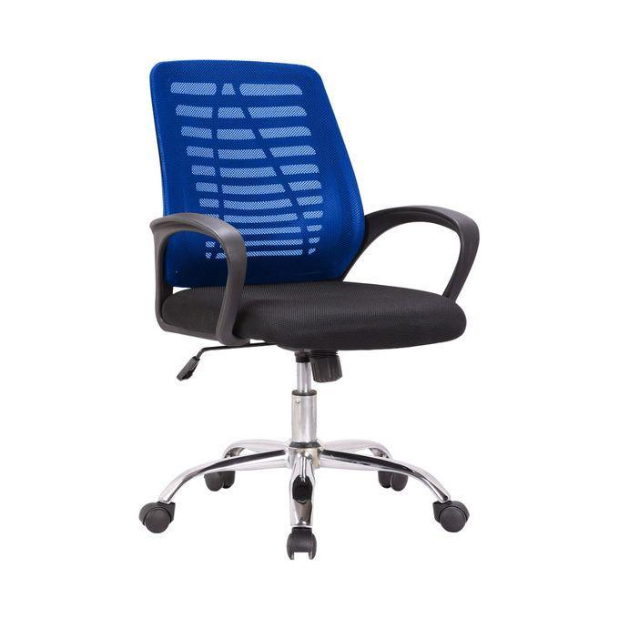 Victory Mesh Swivel Chair -Blue