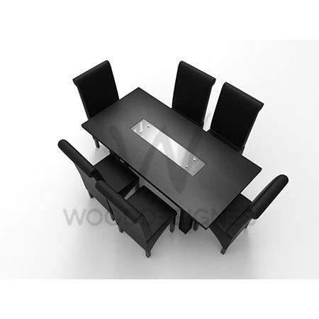 alvar-deluxe-series-6-seater-dining-set-black-663857528852 HomeOfficeGarden Home Office Garden | HOG-HomeOfficeGarden | HOG