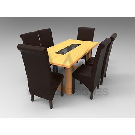 alvar-deluxe-series-6-seater-dining-set-golden-brown-663832723476  HomefOficeGarden HomeOffice Garden | HOG-HomeOfficeGarden | HOG