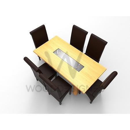 alvar-deluxe-series-6-seater-dining-set-golden-brown-663832756244 HomeOfficeGarden Home Office Garden | HOG-HomeOfficeGarden | HOG 