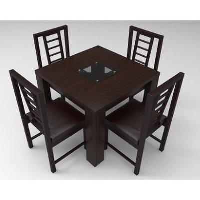 alvar-series-4-seater-dining-set-dark-brown-30432893972  HomeOficeGarden HomeOffice Garden | HOG-HomeOfficeGarden | HOG