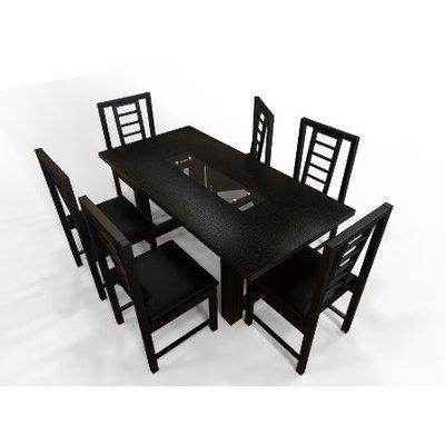 alvar-series-6-seater-dining-set-black-30427380500 HomeOfficeGarden Home Office Garden | HOG-HomeOfficeGarden | HOG 