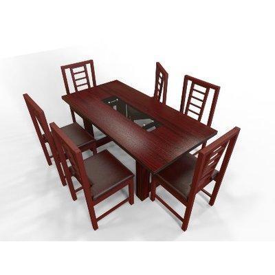 alvar-series-6-seater-dining-set-red-rose-30433782868 HomeOfficeGarden Home Office Garden | HOG-HomeOfficeGarden | HOG 