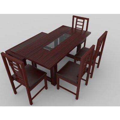 alvar-series-extra-6-seater-dining-set-reddish-brown-30427456084HomeOficeGarden HomeOffice Garden | HOG-HomeOfficeGarden | HOG