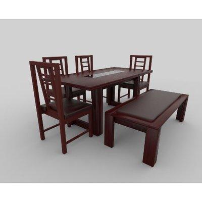 alvar-series-extra-6-seater-dining-set-reddish-brown-30427464020 HomeOfficeGarden Home Office Garden | HOG-HomeOfficeGarden | HOG 