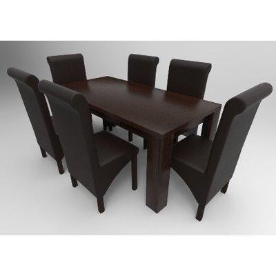 amon-deluxe-series-6-seater-dining-set-dark-brown-30418362324  HomeOfficeGarden Home Office Garden | HOG-HomeOfficeGarden | HOG