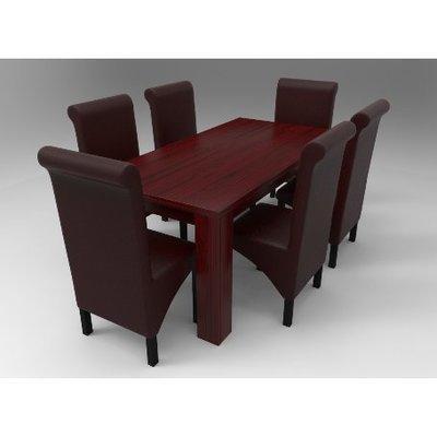 amon-deluxe-series-6-seater-dining-set-reddish-brown-30418329940  HomeOfficeGarden Home Office Garden | HOG-HomeOfficeGarden | HOG