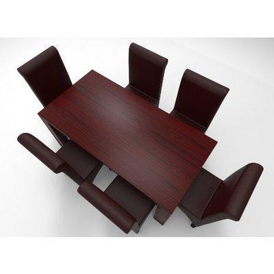 amon-deluxe-series-6-seater-dining-set-reddish-brown-30418331412 HomeOfficeGarden Home Office Garden | HOG-HomeOfficeGarden | HOG