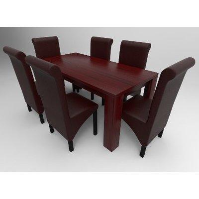 amon-deluxe-series-6-seater-dining-set-reddish-brown-30418332052 HomeOfficeGarden Home Office Garden | HOG-HomeOfficeGarden | HOG