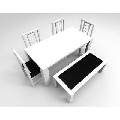 amon-series-extra-6-seater-dining-set-white-30432441812  HomeOfficeGardenHome Office Garden | HOG-HomeOfficeGarden | HOG