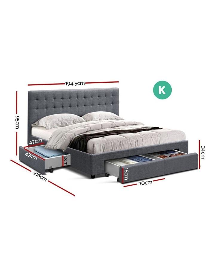Bed Frame with 4 Storage Drawers Home Office Garden | HOG-HomeOfficeGarden | online marketplace