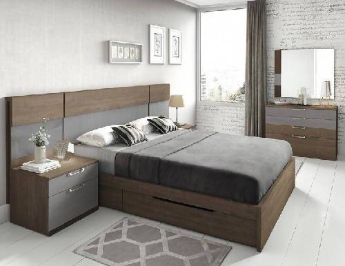 Bed frame with Dresser 6ft X 6ft Home Office Garden | HOG-HomeOfficeGarden | online marketplace