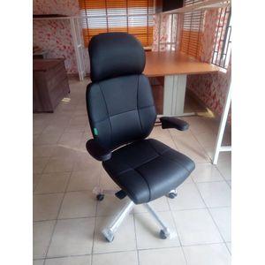 Black Executive Leather Chair Home Office Garden | HOG-HomeOfficeGarden | online marketplace