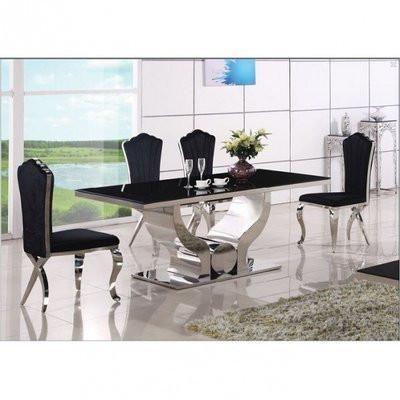 Bolini Marble Dining Table + 6 chairs