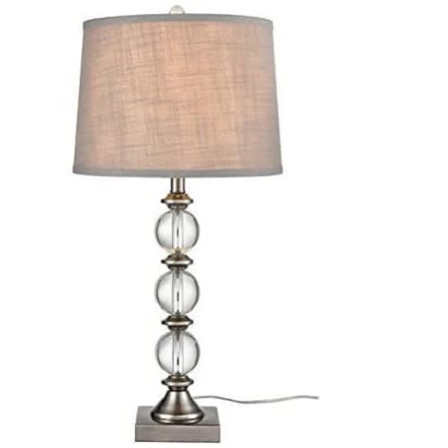 Bridgeport Design Set Of 2 Crystal Table Lamps