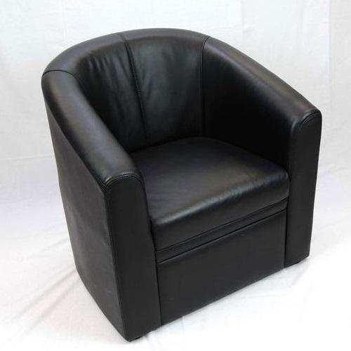 Brighton PU Leather Tub Single Lounge Chair Home Office Garden | HOG-HomeOfficeGarden | HOG-Home.Office.Garden