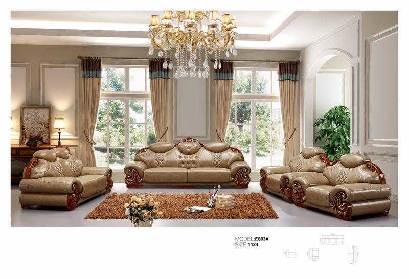 Caitlyn Leather Sofa Set-E803