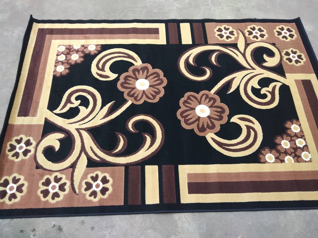 Centre Rug - 84125 Black Aafreen Series