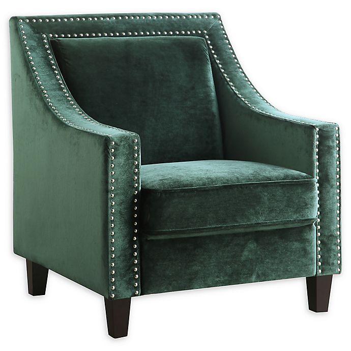 Chic Velvet Upholstered Accent Chair Home Office Garden | HOG-HomeOfficeGarden | HOG-Home.Office.Garden