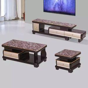 Coffee table and TV stand with Side stool