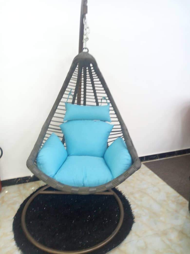 Congo Rattan Hanging Chair-002