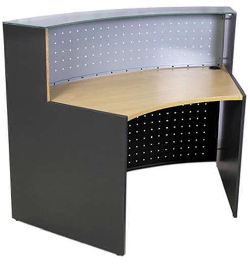 Crescent Reception Desk -1.4Mtrs