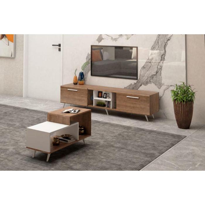 D2-Tv Unit T0120 180 Cm + Coffee Table 100 Cm Home Office Garden | HOG-HomeOfficeGarden | online marketplace