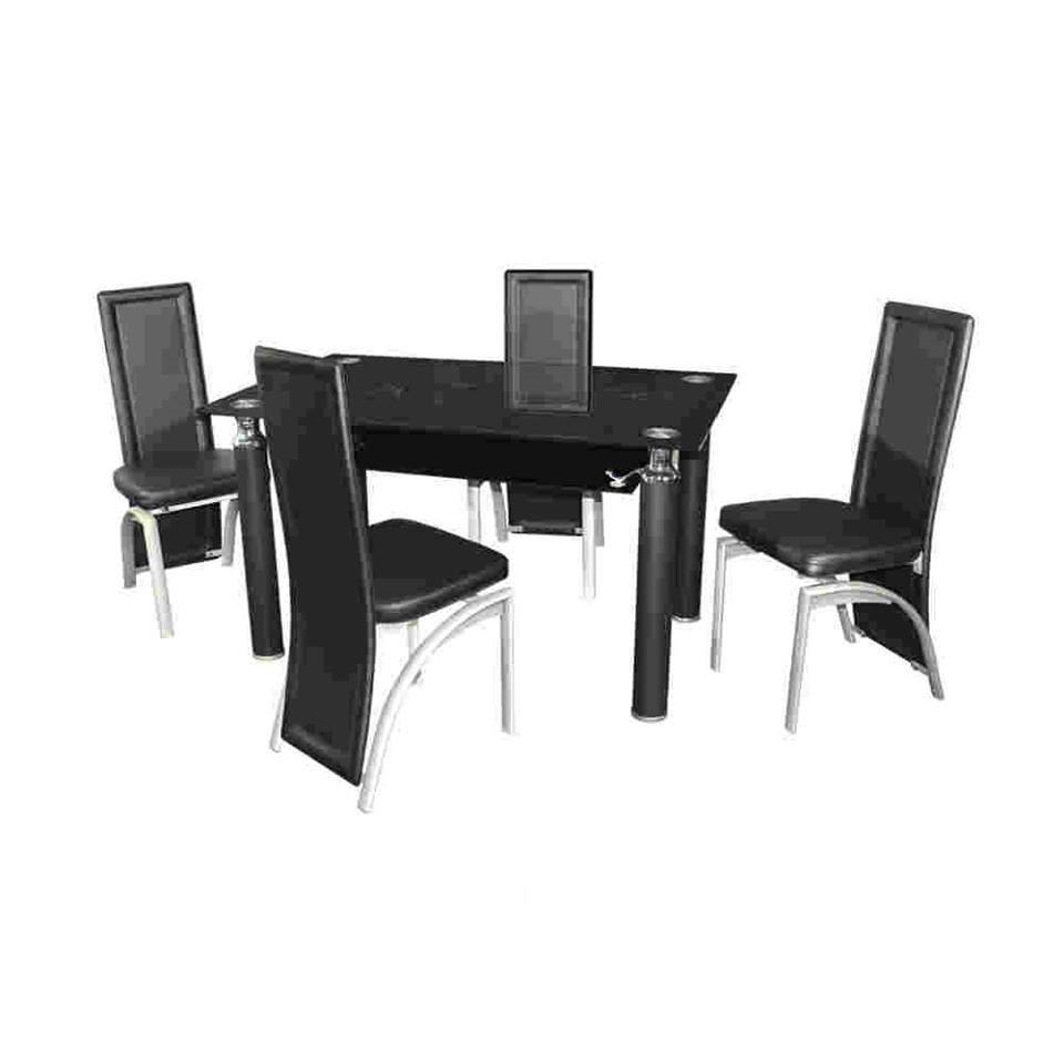 Dining table set with 4 chairs-Z-776