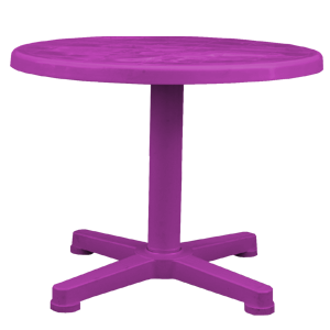 Disco Plastic Table Home Office Garden | HOG-HomeOfficeGarden | online marketplace