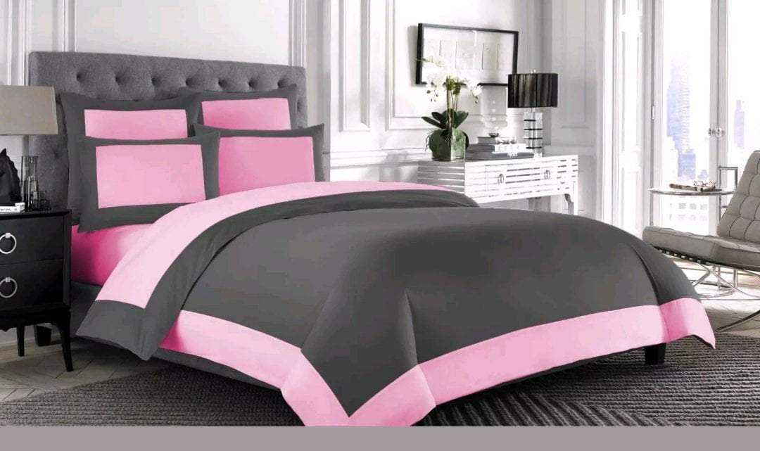 Duvet - Black &amp; Pink 