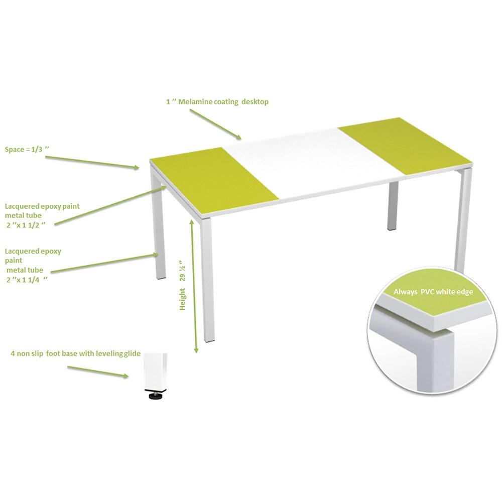 Easy Desk 71-inch Long Training Table