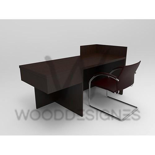 Elsie Series Office Table: Dark-brown-16424962687073  -HomeOfficeGarden Home Office Garden | HOG-HomeOfficeGarden | HOG