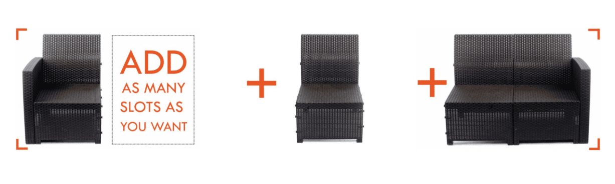 Extra Lugano Single Chair+Cushion