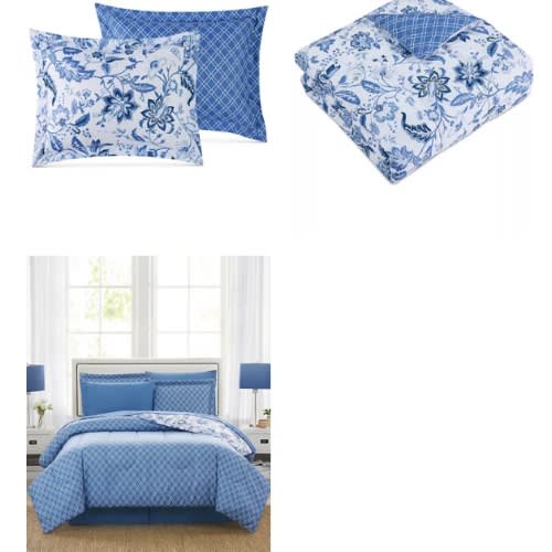 Macy's Diana Reversible California King Comforter Set - 8pieces