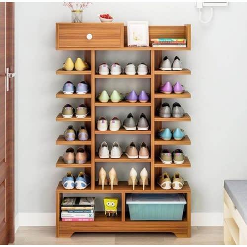Fishbone Plus Multi-layer Shoe Rack With Storage (reference: Fx213) Home Office Garden | HOG-HomeOfficeGarden | online marketplace