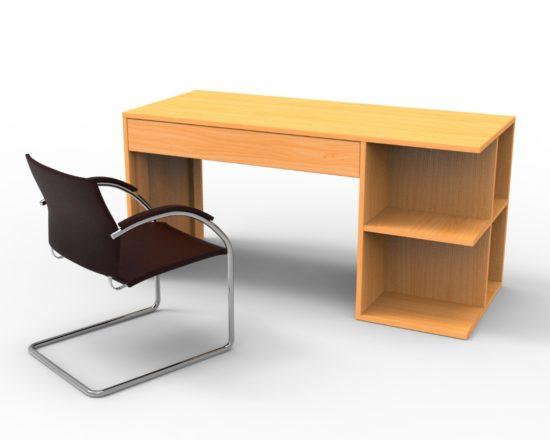 Giselle series office table-Golden-brown-30105950781632  HomeOfficeGarden Home Office Garden | HOG-HomeOfficeGarden | HOG