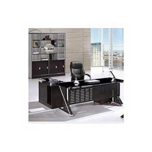 Glass Executive Desk - L Shape 1.8mtr