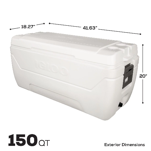 Igloo Maxcold Performance Cooler- 150 qt./142L - White