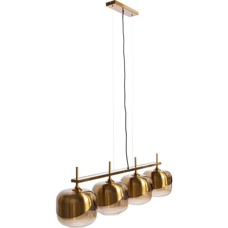 Hanging Lamp Golden Goblet Quattro Ø25CM