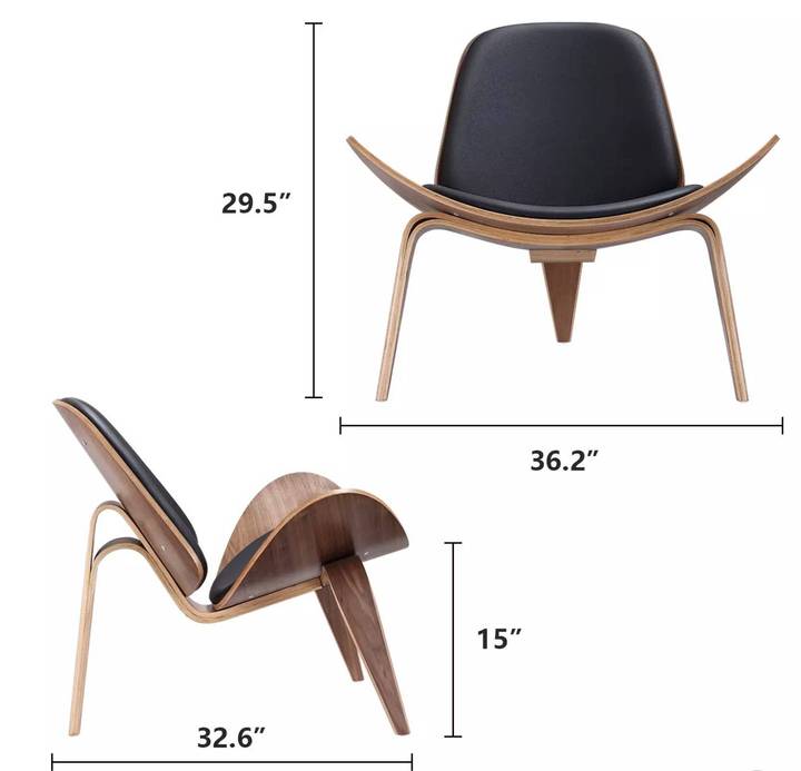Hans Wegner Shell Chair Replica