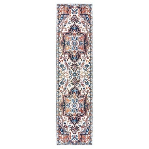 Henley Area Rug - Sempre Blue - 24" x 96" Runner