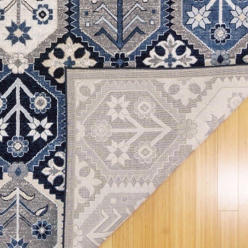 Henley Quincy Blue Indoor Runner Rug - 24" X 96"