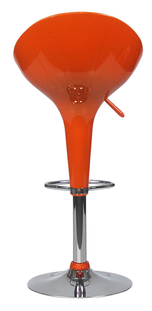 High Bar Stool - Orange