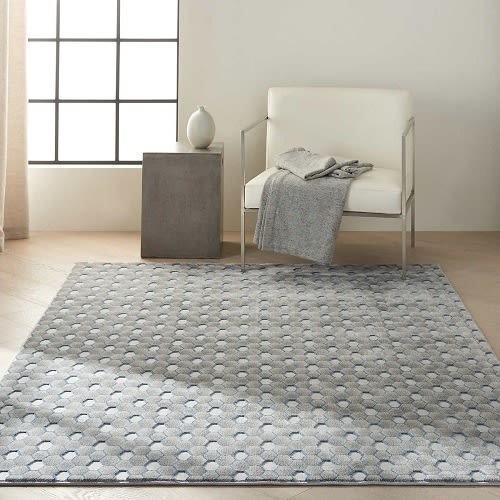 Jackson Grey Area Rug -7ft 10in * 9ft 10in