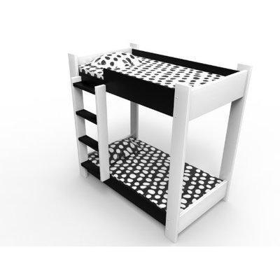 juniper-series-bunk-bed-black-and-white-without-mattress-30965998676 HomeOfficeGarden Home Office Garden | HOG-HomeOfficeGarden | HOG